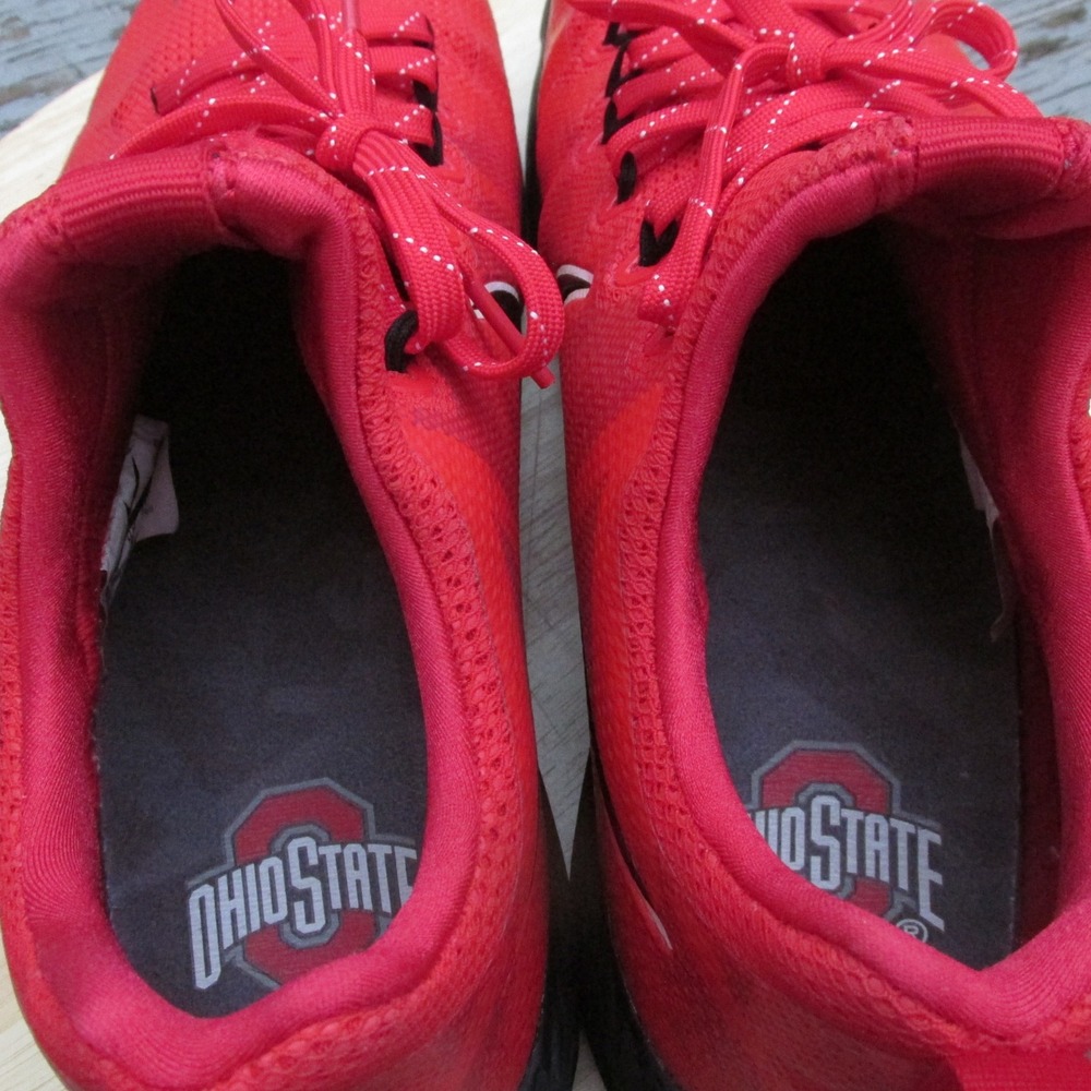 Nike Vapor Speed Turf Golf Shoes Mens 10 US Red 924776-601 Ohio State Buckeyes - Picture 16 of 16